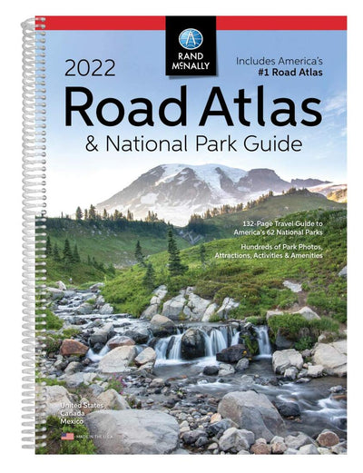 2022 Road Atlas And National Park Guide
