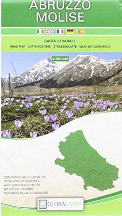 Abruzzo: Molise: Carta Stradale 1:250,000 Road Map