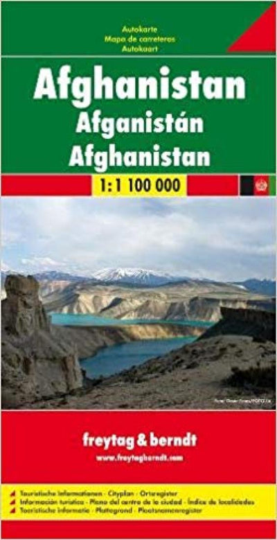 Afghanistan: Autokarte: 1:1 100 000 Travel Map