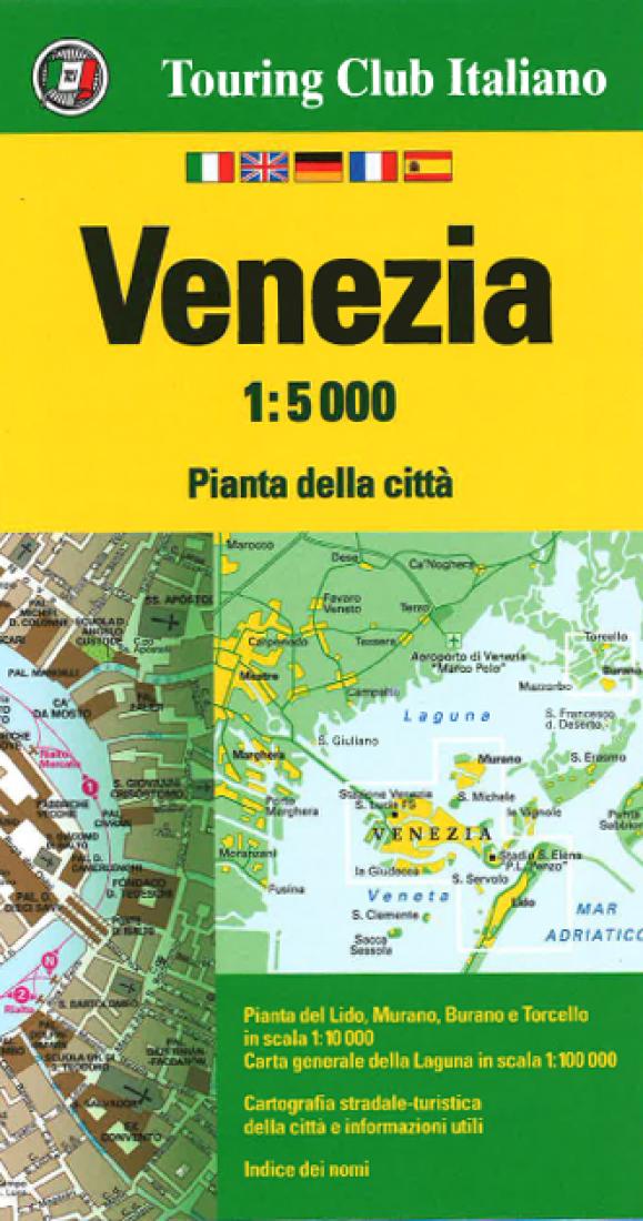 Venice, Italy Road Map