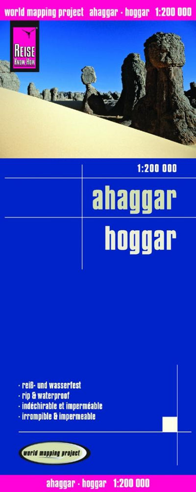 Ahaggar = Hoggar Road Map