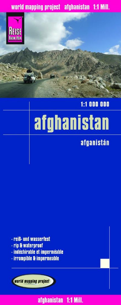 Afghanistan = Afganistán Road Map