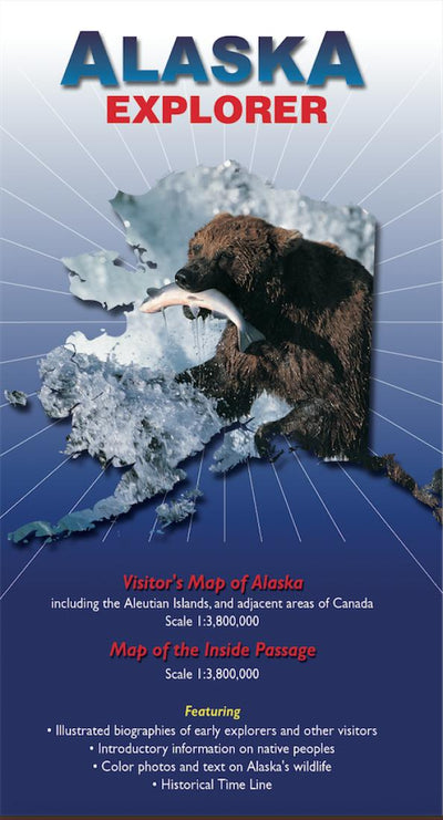 Alaska: Explorer Travel Map