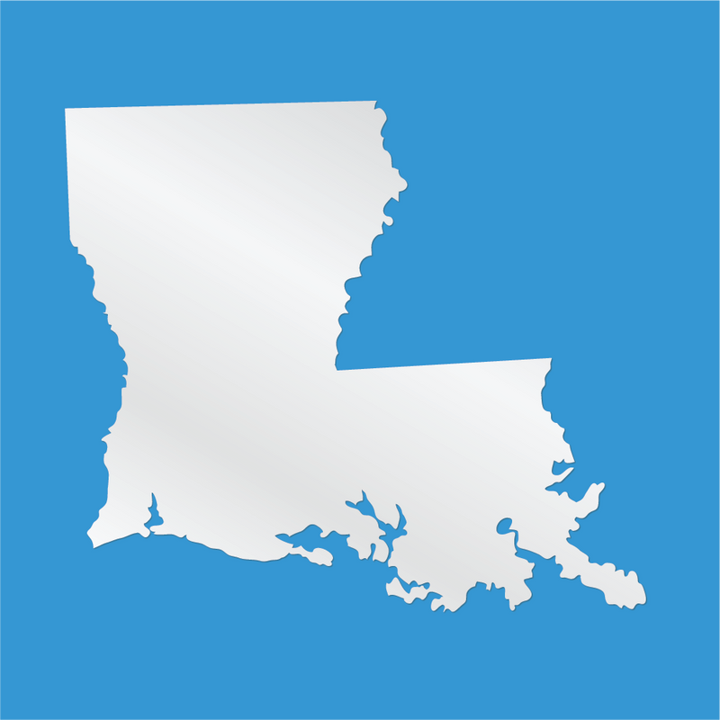 Louisiana Road Maps and Travel Atlases