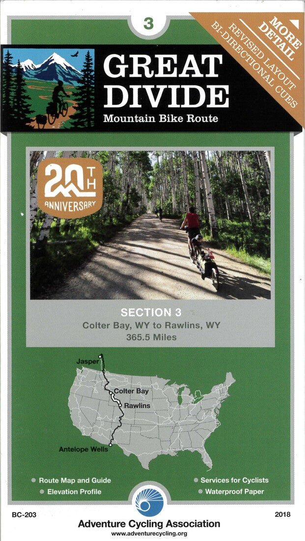 Great Divide Mountain Bike Route #3 SouthPass City, Wy - Silverthorne, Co