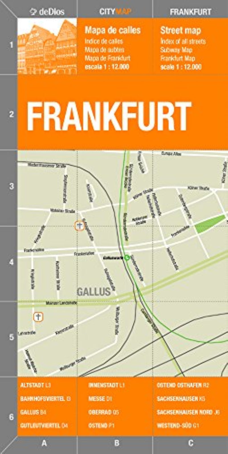 Frankfurt City Map