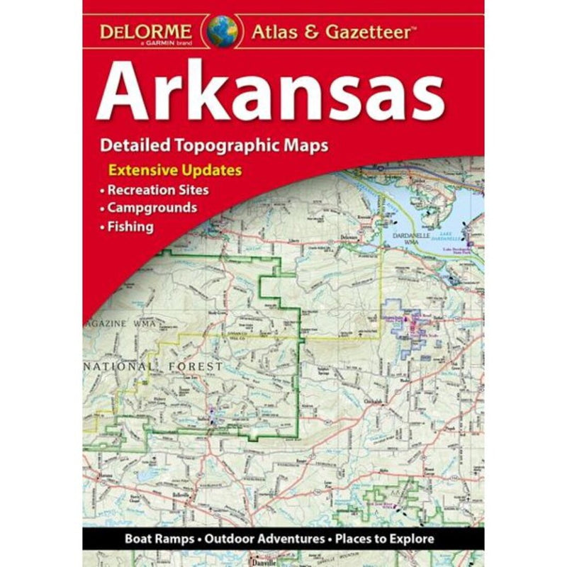 Arkansas Atlas And Gazetteer