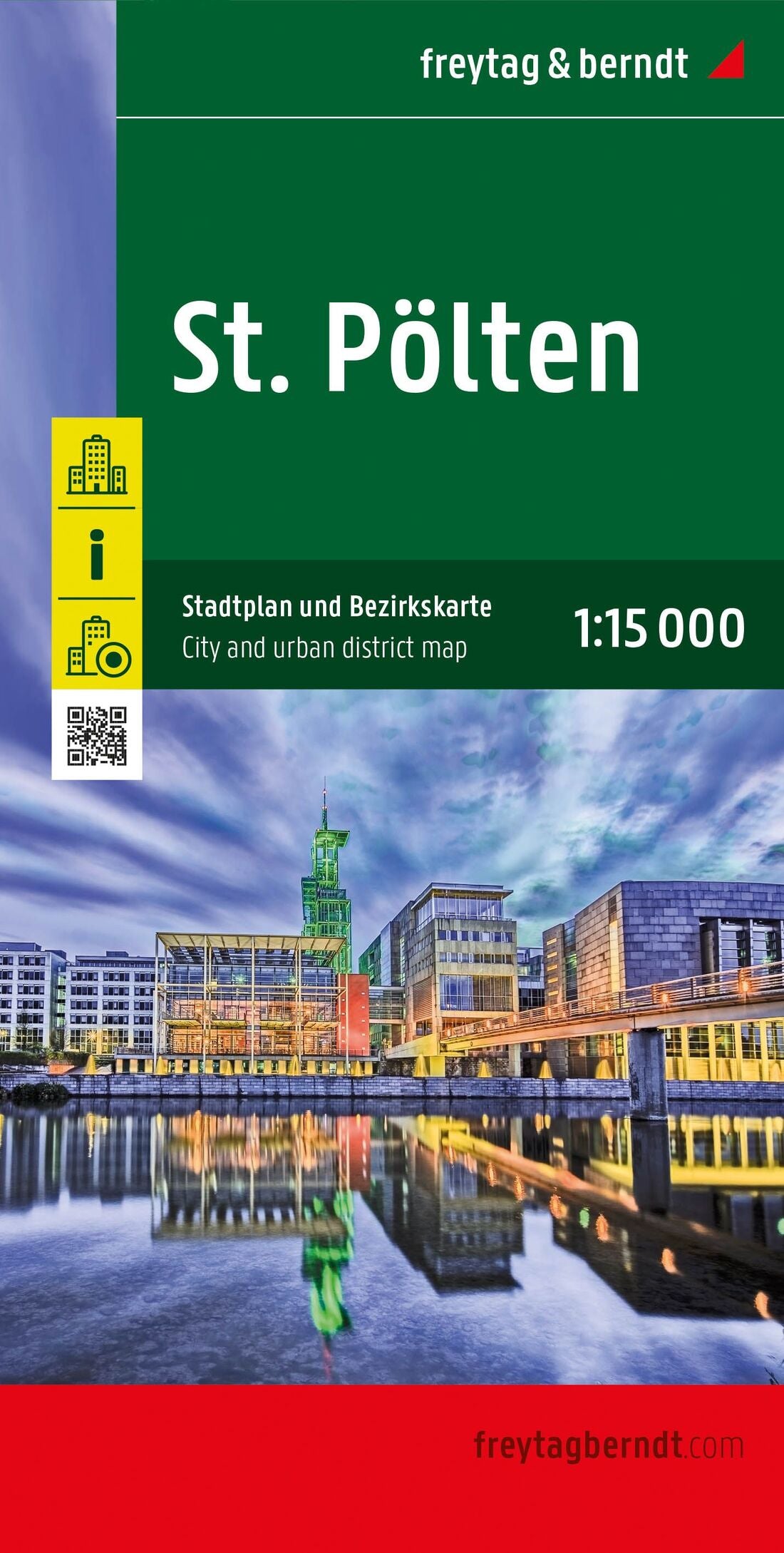St. Polten, Austria Travel Map