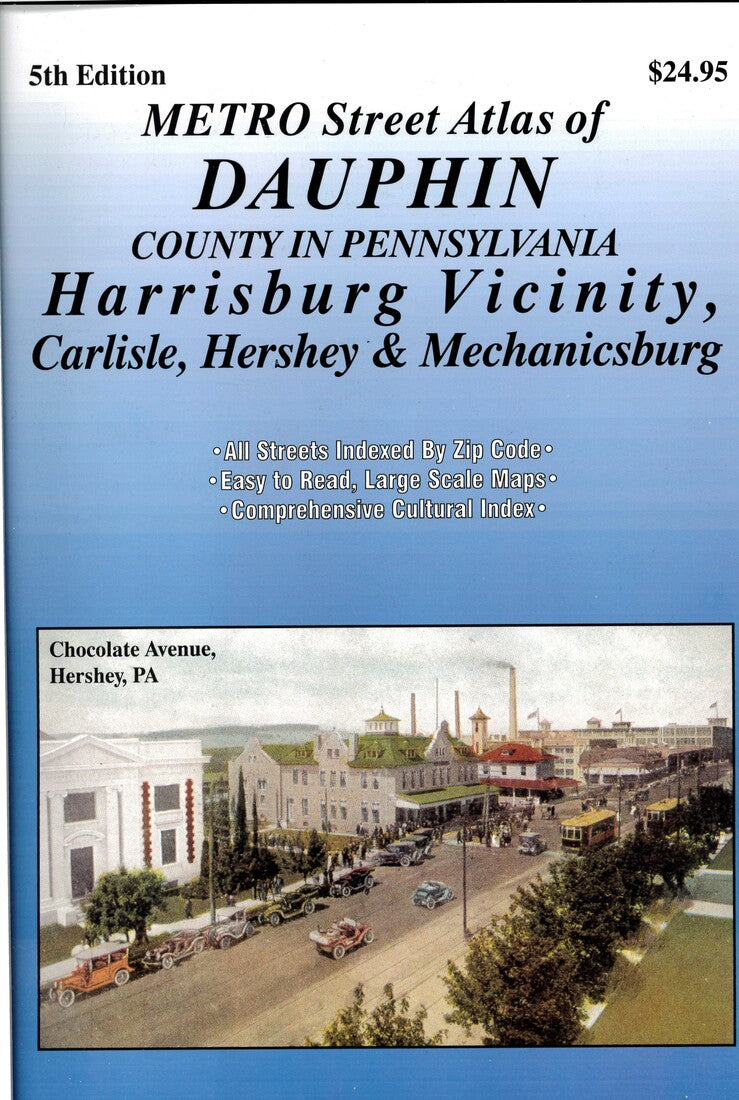 Dauphin County, Pa: Metro Street Atlas