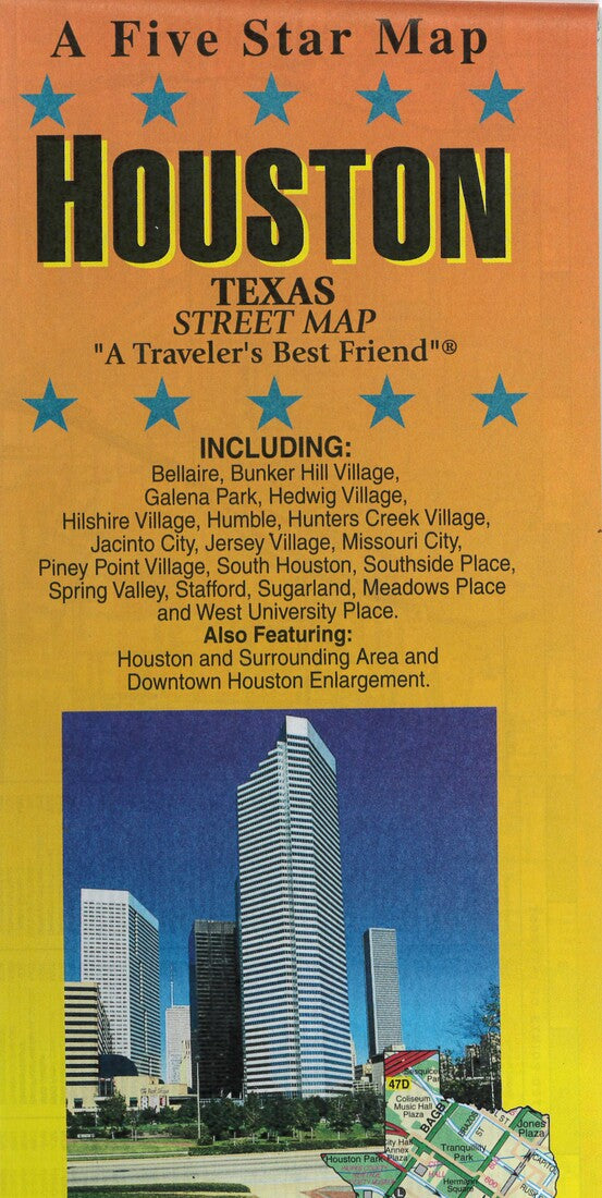 Houston, Texas  Road Map