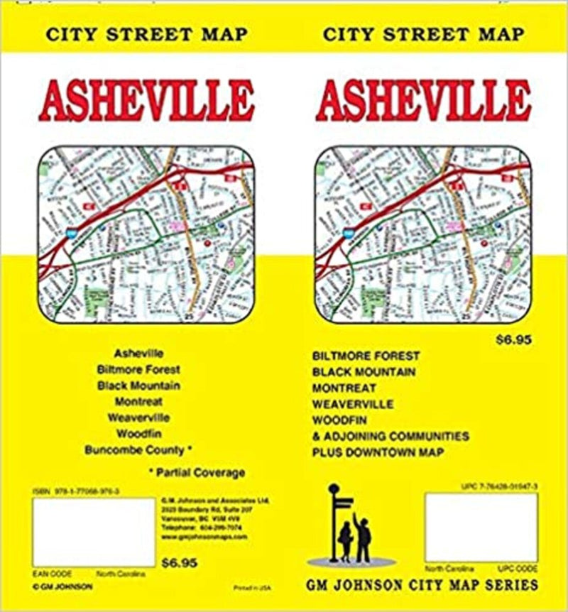 Asheville, Biltmore Forest, Black Mountain, Montreat, Weaverville, Woodfin, Buncombe County* *Partial Coverage… Road Map