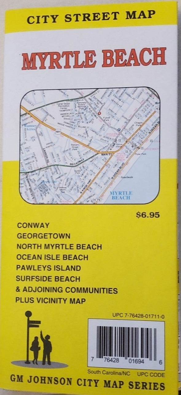 Myrtle Beach: City Street Map