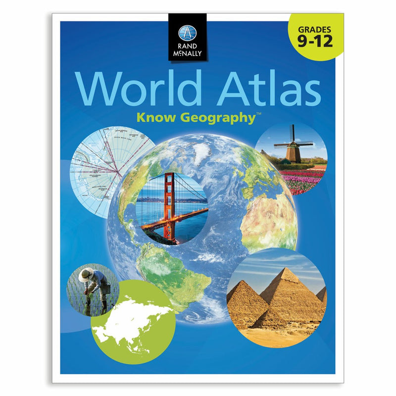 World Atlas: Know Geography: Grades 9-12