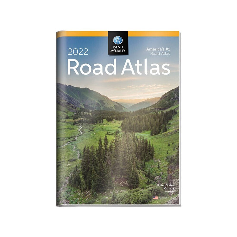 Rand Mcnally 2023 Road Atlas WithProtective Vinyl Cover