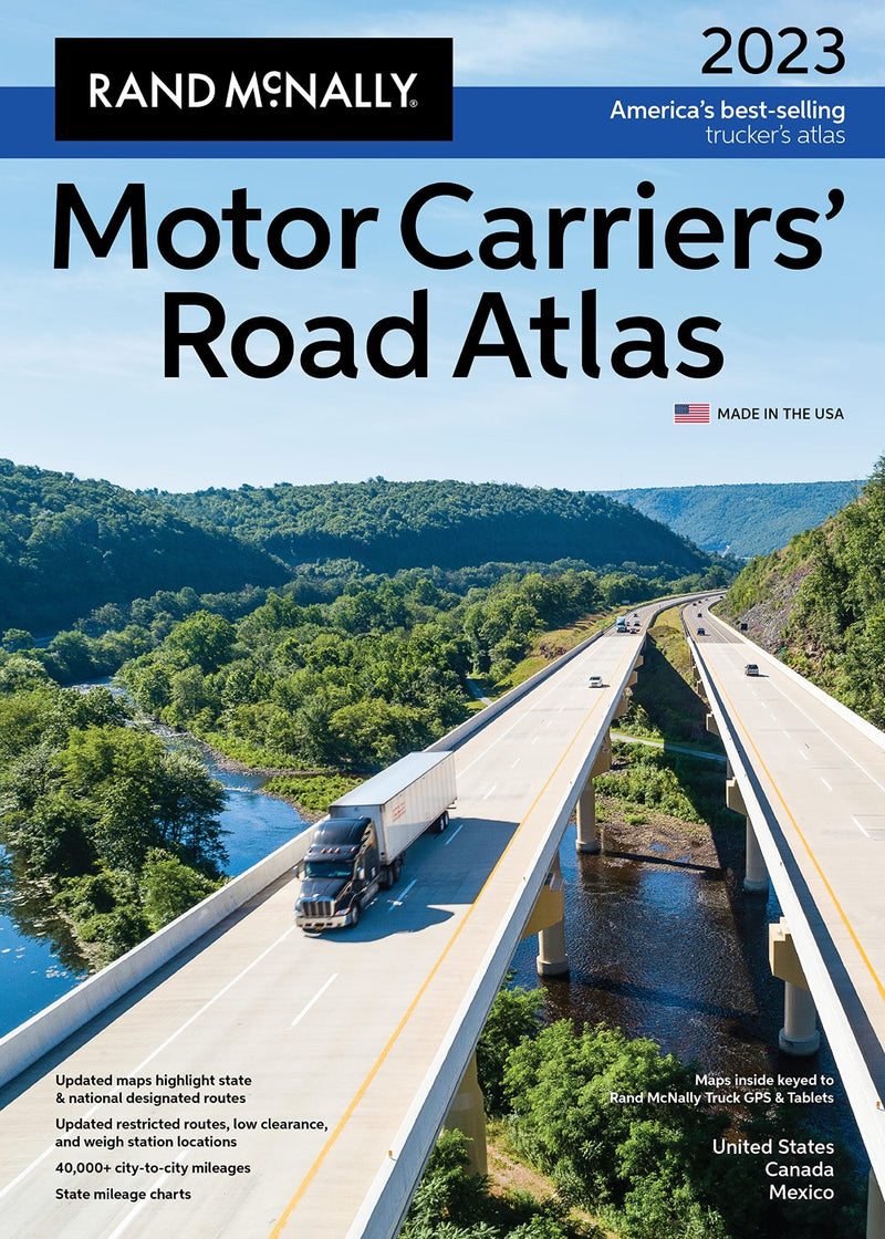 NorthAmerica, 2023 Motor Carriers' Road Atlas