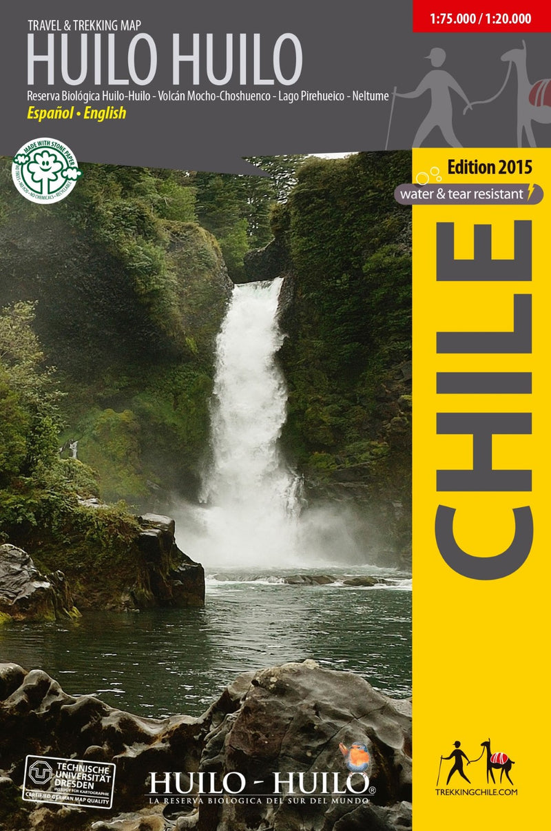 Huilo Huilo Travel And Trekking Map