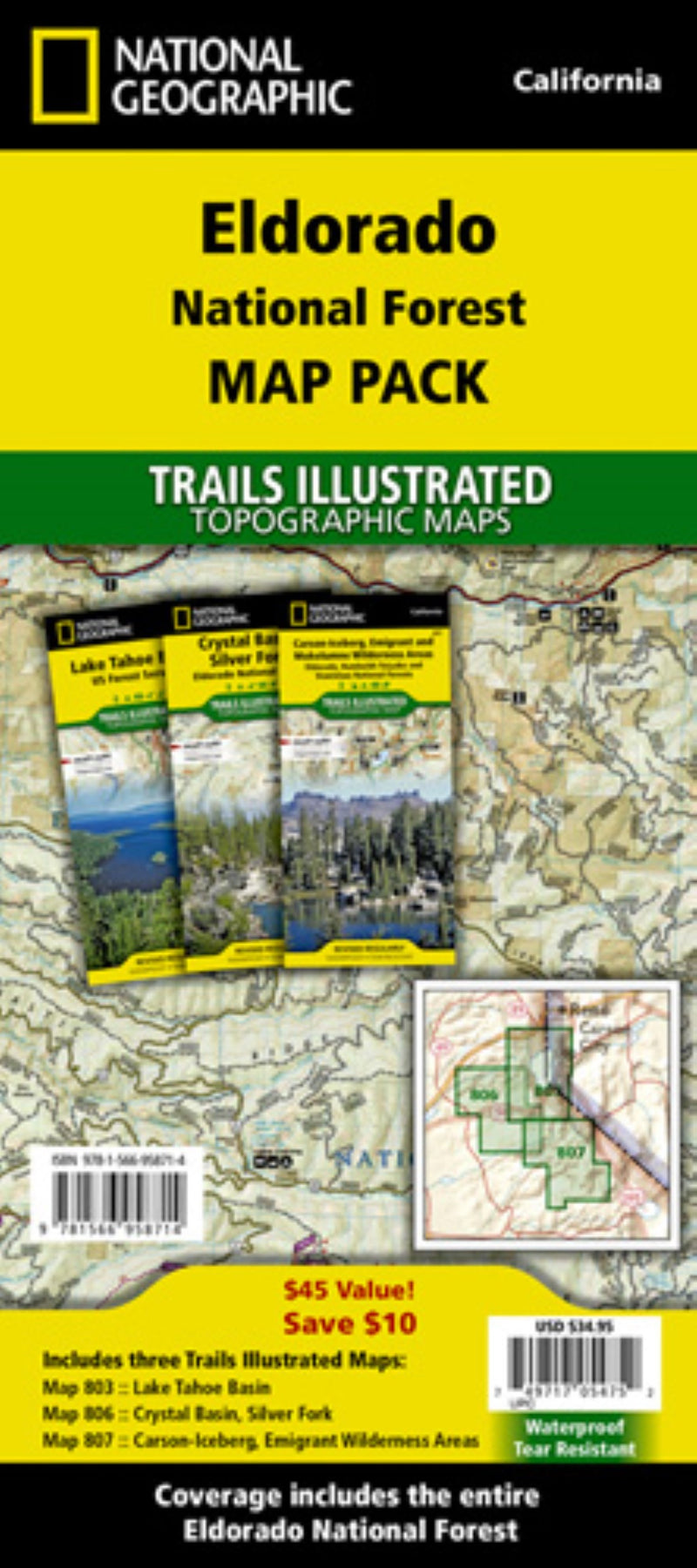 Eldorado National Forest [Map Pack Bundle]