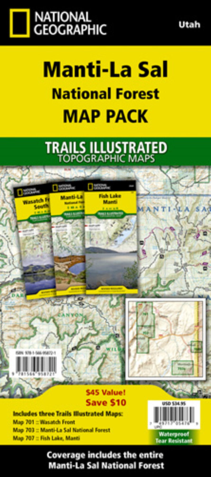 Manti-La Sal National Forest [Map Pack Bundle]