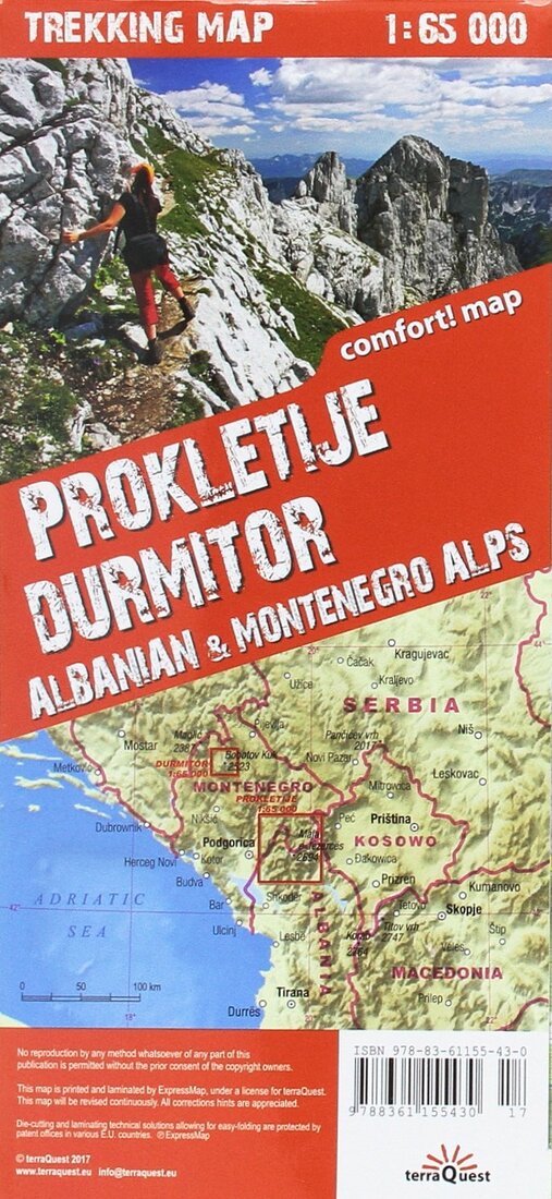 Prokletije / Durmitor / Albanian & Montenegro Alps Lam.