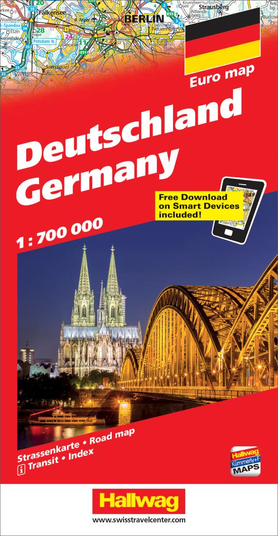 Deutschland: Euro Map = Germany