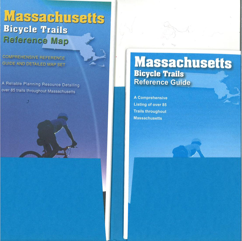 Massachusetts Trail Reference Map & Guide Set