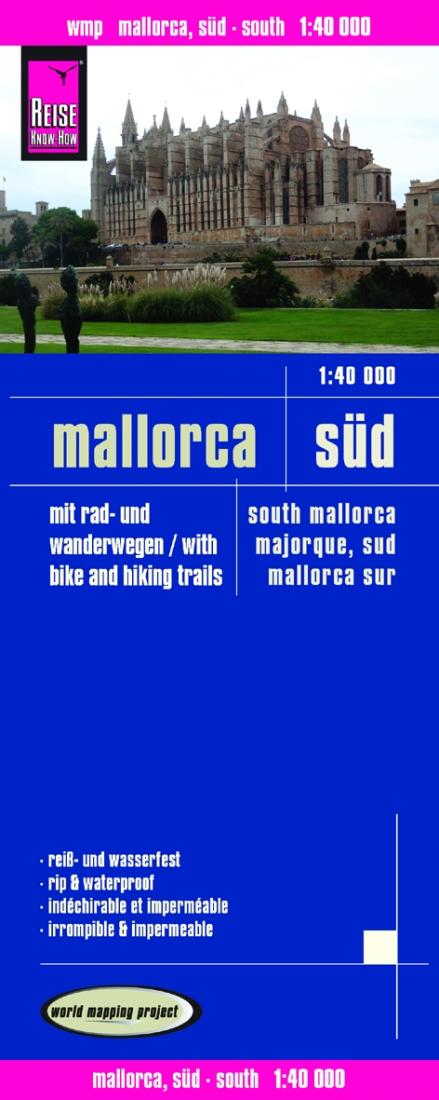 Mallorca Süd = SouthMallorca = Majorque, Sud = Mallorca Sud Road Map