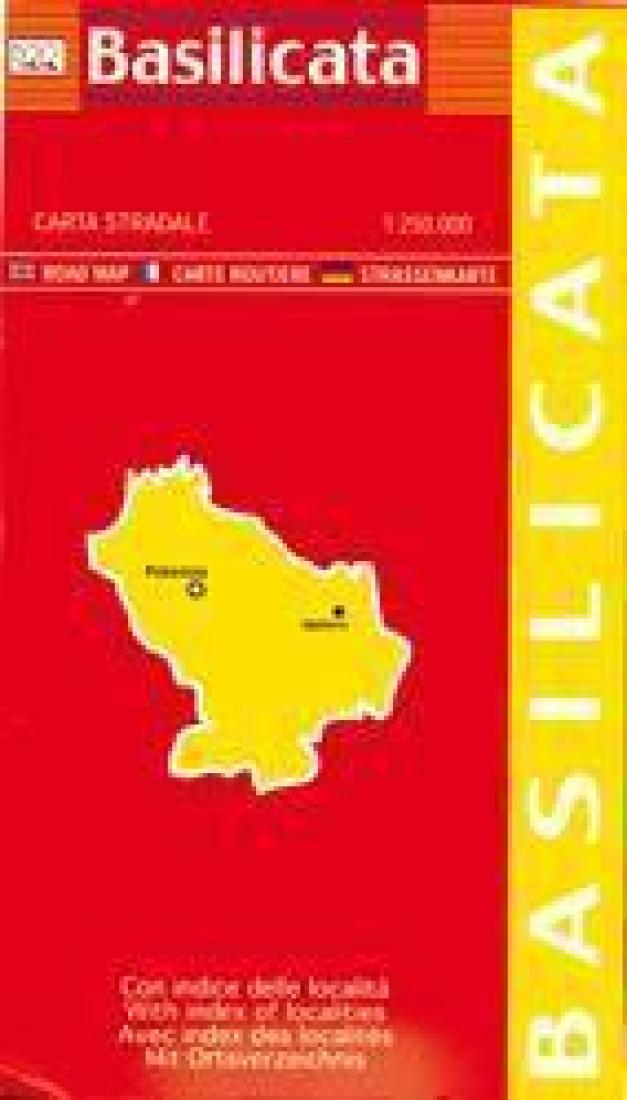 Basilicata: Carta Stradale 1:250,000 Road Map