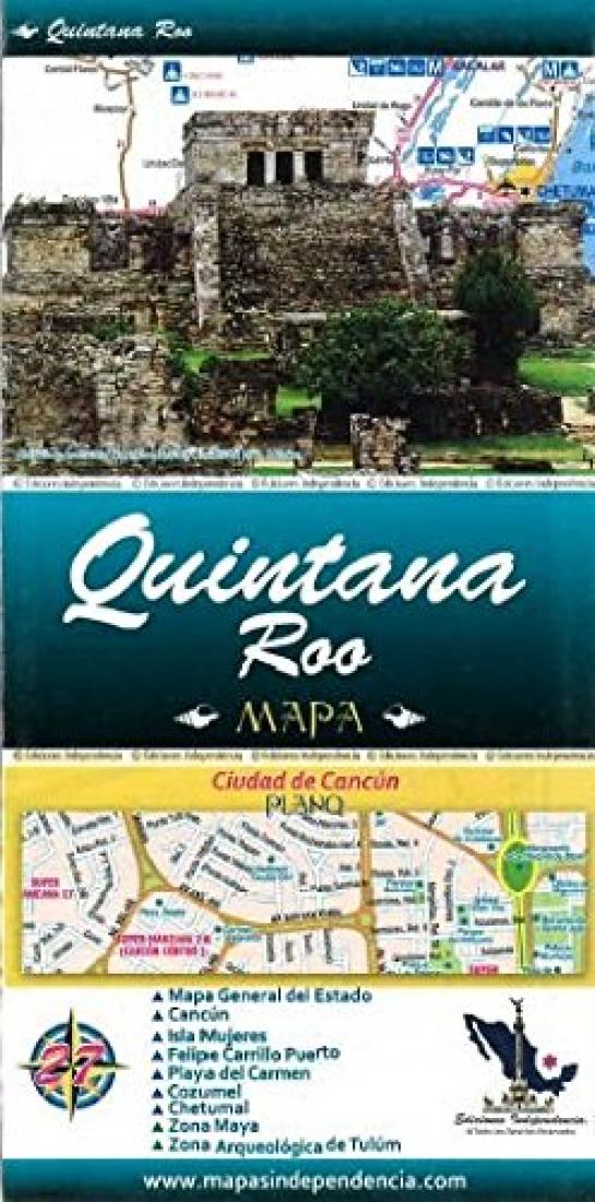 Quintana Roo Mapa: Ciudad De Cancun Plano