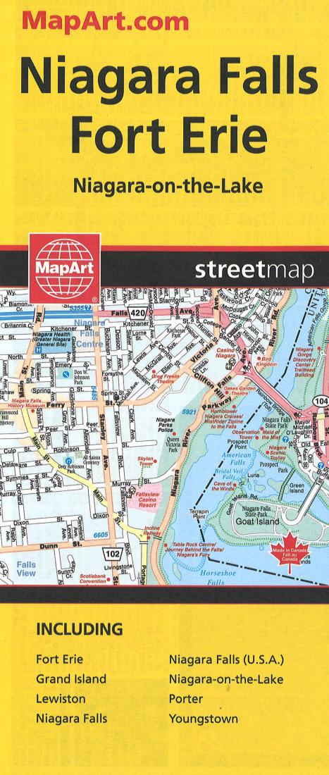 Niagara Falls And Fort Erie: Street Map