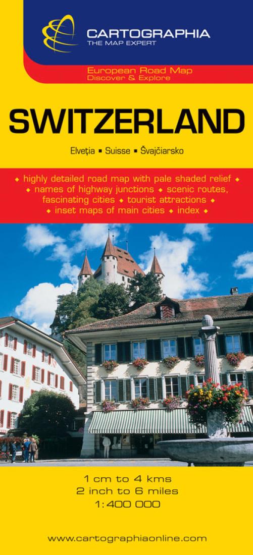 Switzerland Travel Map