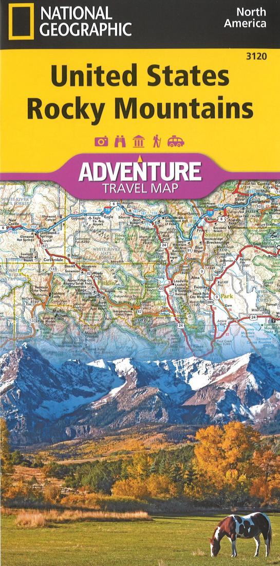 U.S. Rocky Mountains Adventure Map