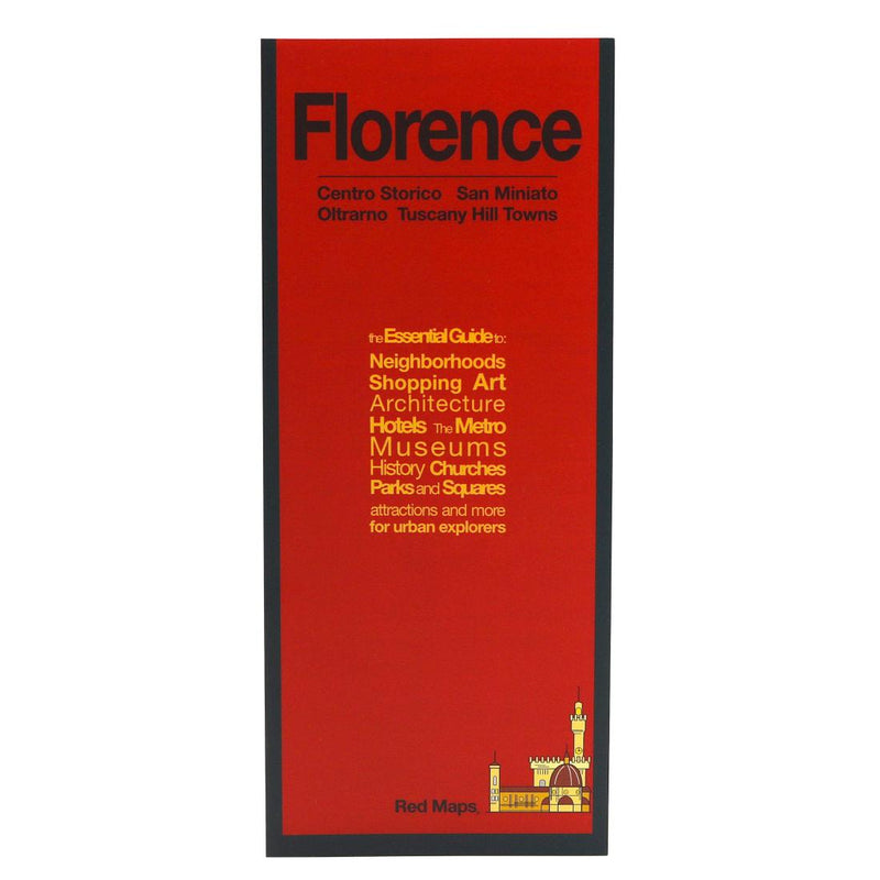 Florence: Centro Storico, San Miniato: Oltrarno, Tuscany Hill Towns Travel Map