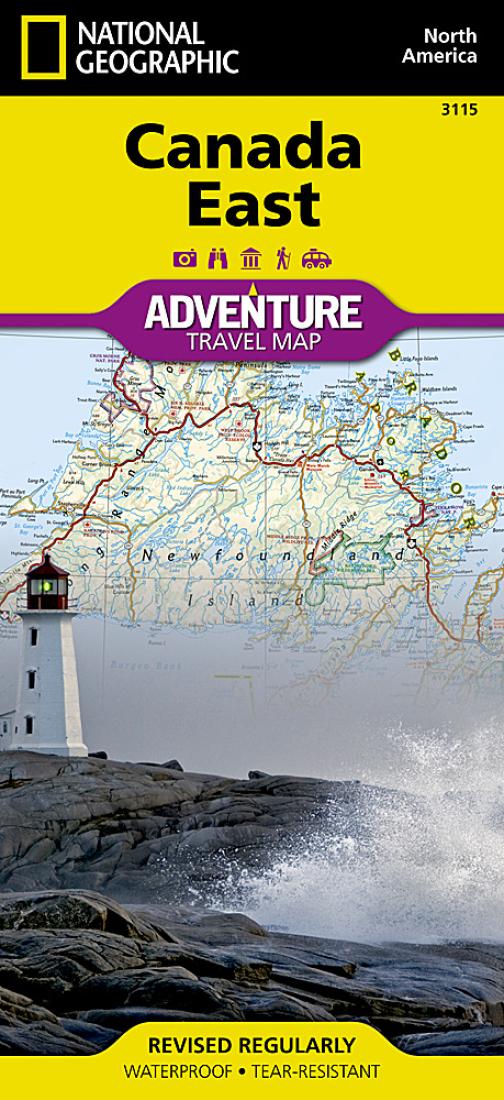 Canada, East Adventure Map 3115