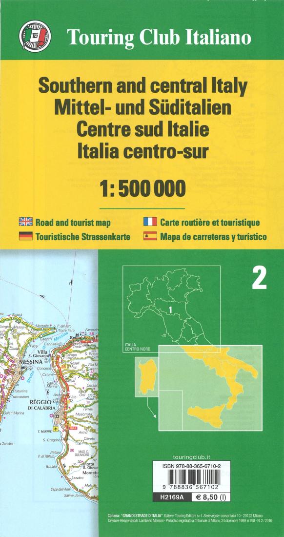 Italia: Centro Sud Road Map