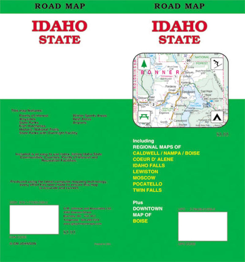 Idaho State: Road Map