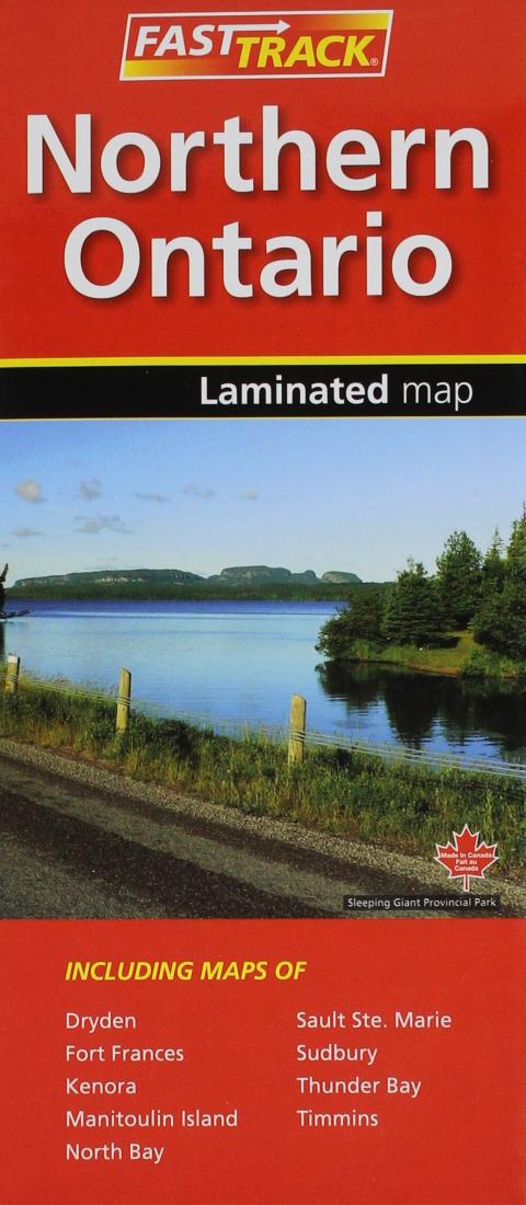 Northern Ontario Road Map