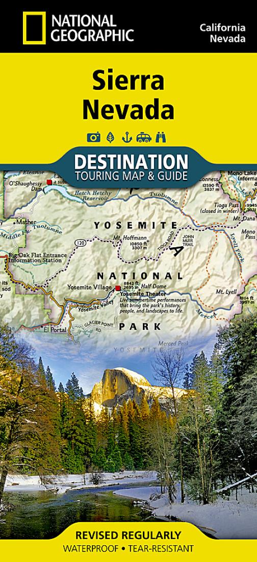 Sierra Nevada Destinationmap