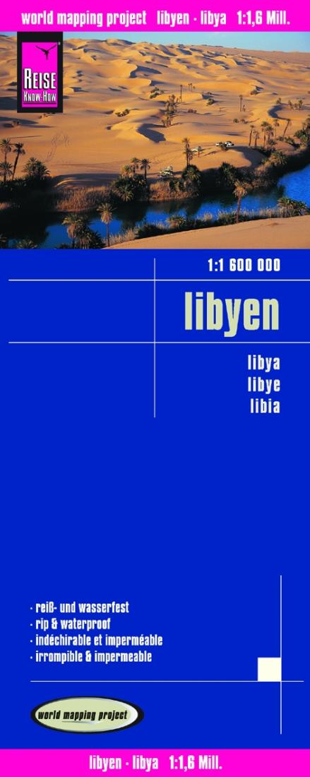 Libyen = Libya = Libia Road Map