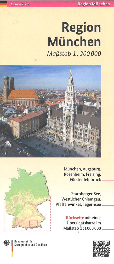 Munchen Region Travel Map