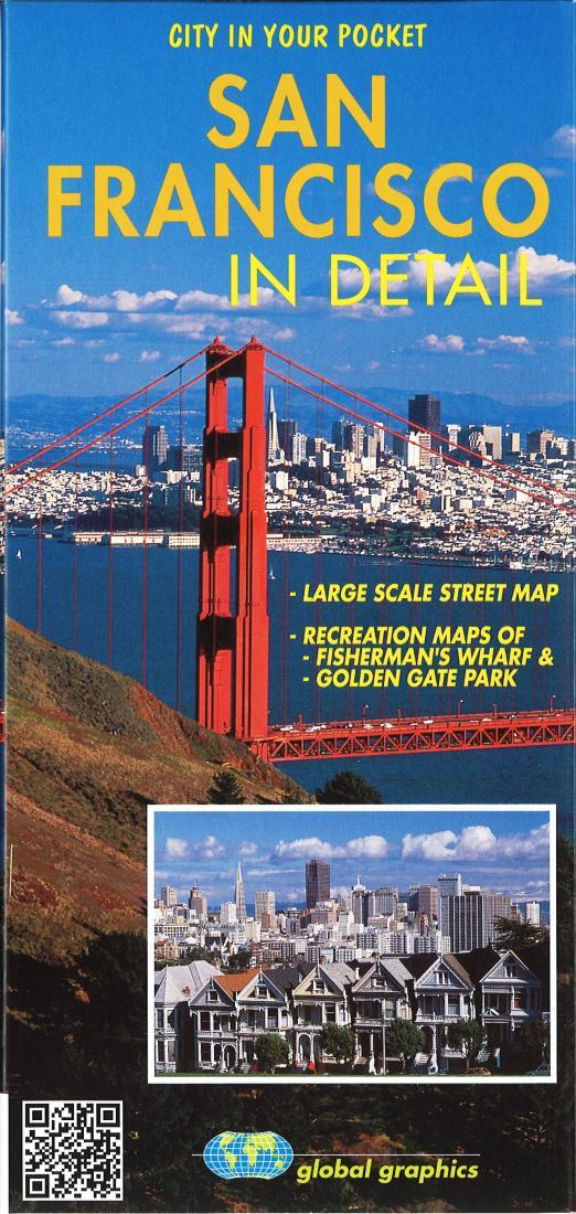 San Francisco In Detail Road Map