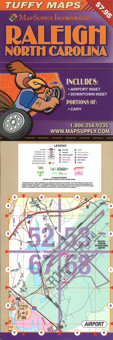 Raleigh, Nc  Lam Tuffy Map