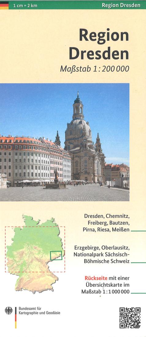 Dresden Region Travel Map