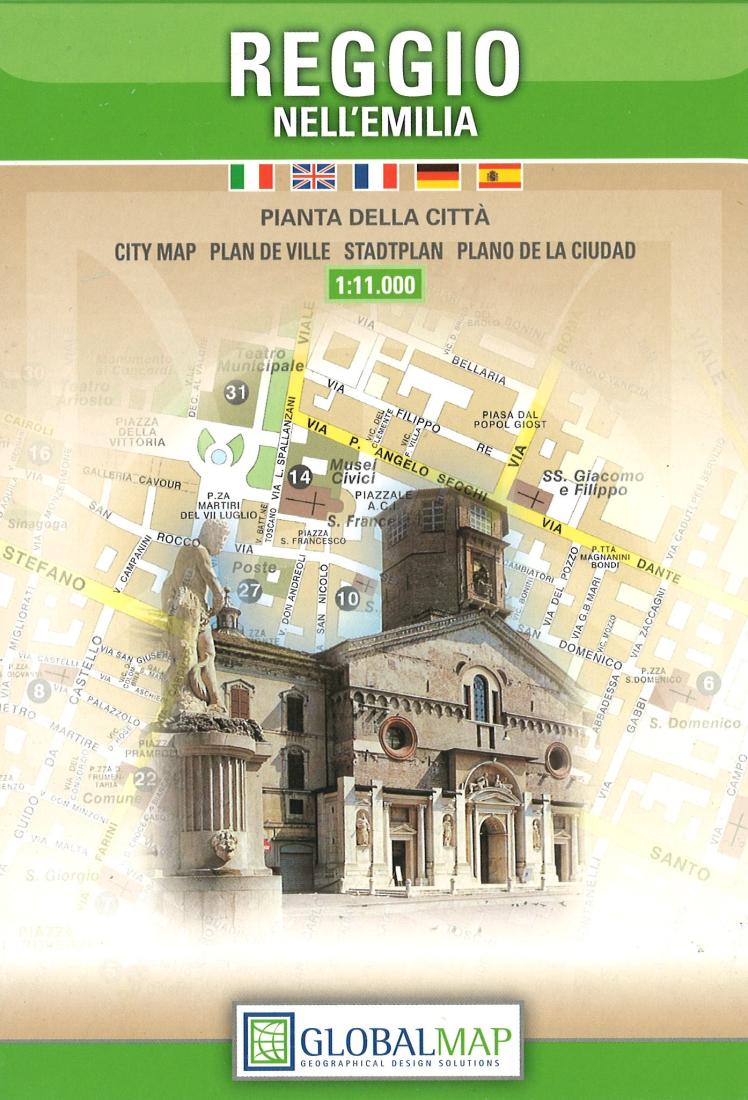 Reggio Nell'Emilia: Pianta Della Citta? Road Map