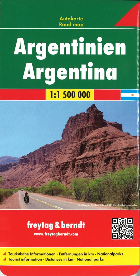 Argentinien = Argentina Travel Map