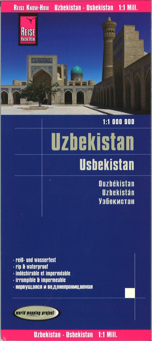 Usbekistan 1:1 000 000 = Uzbekistan 1:1 000 000 = Ouzbékistan 1:1 000 000 = Uzbekista?N 1:1 000 000 = ?????????? 1:1 000 000 Road Map