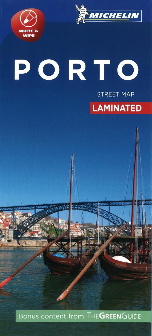 Porto: Street Map: Laminated