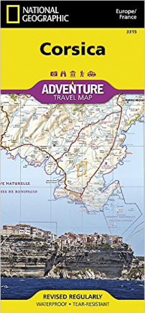Corsica, France Adventure Map 3315