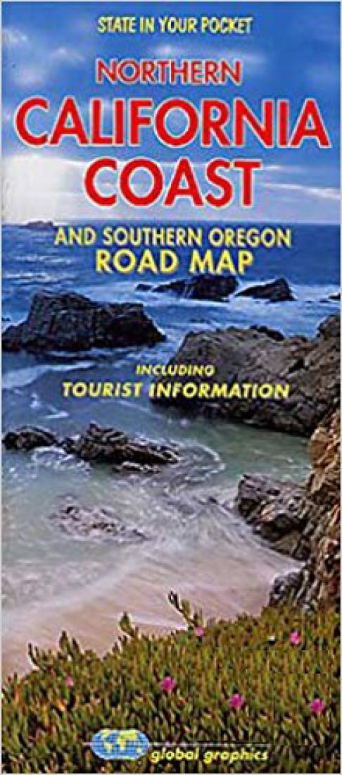 Northern California Coast And Southern Oregon Road Map