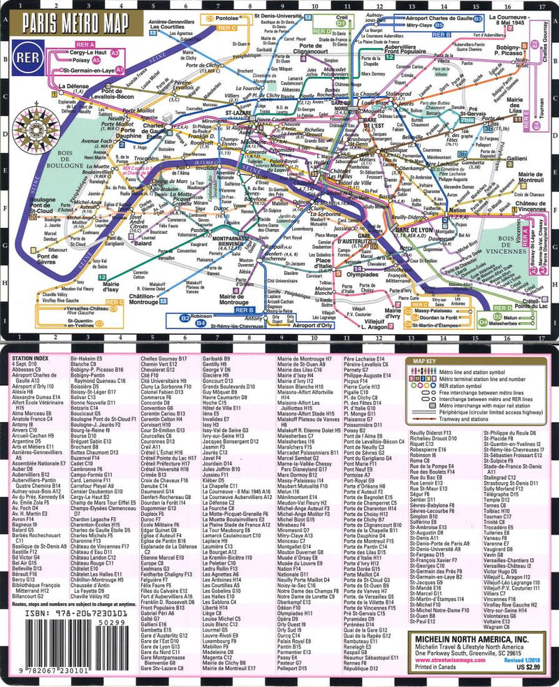 Paris Metro Map