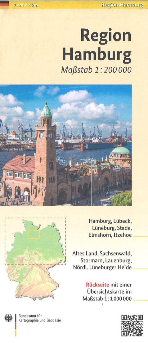 Hamburg Region Travel Map